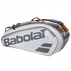 RAQUETEIRA BABOLAT PURE WIMBLEDON X6 - BRANCO/CINZA RAQUETEIRA BABOLAT PURE WIMBLEDON X6 - BRANCO/CINZA